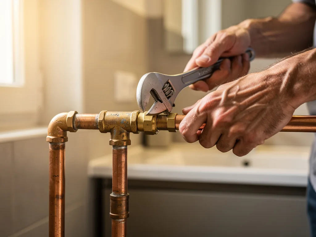 Intervention plombier à Levallois-Perret : artisan au travail